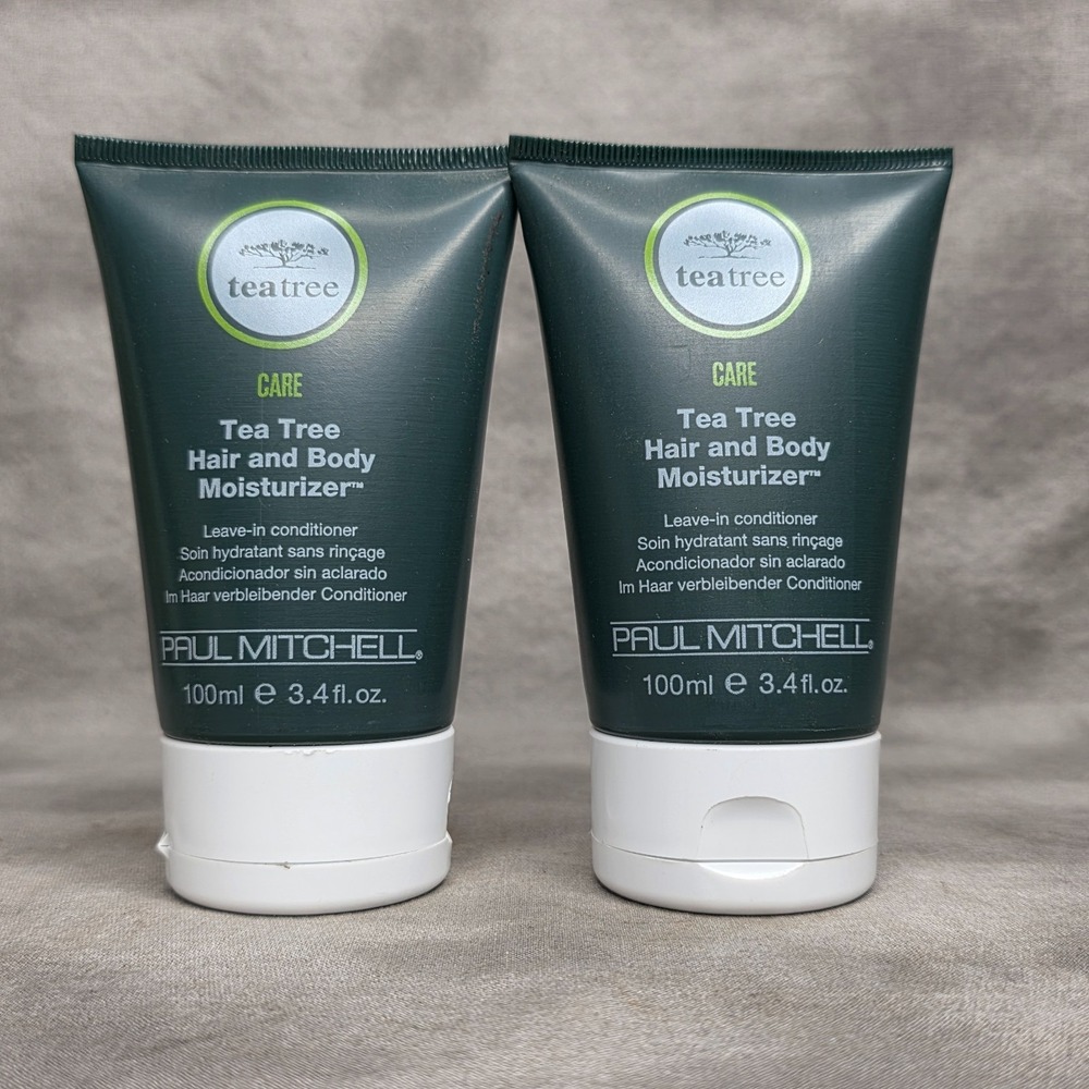(X2) Paul Mitchell Tea Tree Hair and Body Moisturizer 3.4 oz ea / 6.8 oz Total